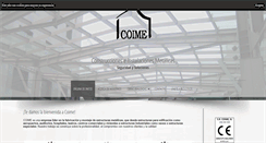 Desktop Screenshot of coime.es